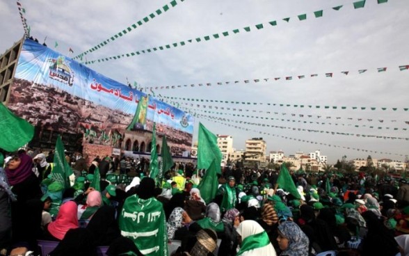 Hamas 24 Year Anniversary, Celebrations in Gaza - Dec 14, 2011 - Photo via Paltoday.com