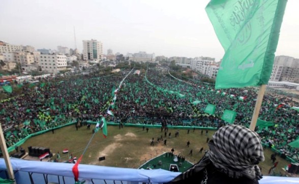 Hamas 24 Year Anniversary, Celebrations in Gaza - Dec 14, 2011 - Photo via Paltoday.com