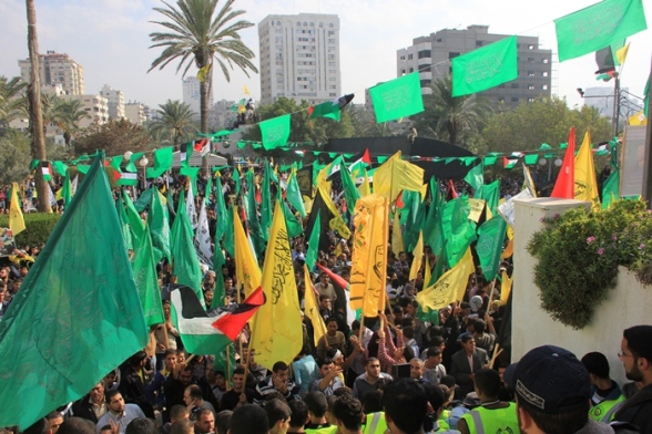 Nov 22 2012 The victory of the resistance in Gaza that unites all Palestinians Photo by PalToday