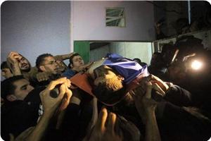 Funeral of 17-year-old Muhammad Salymeh, who was killed Wednesday evening by the IOF