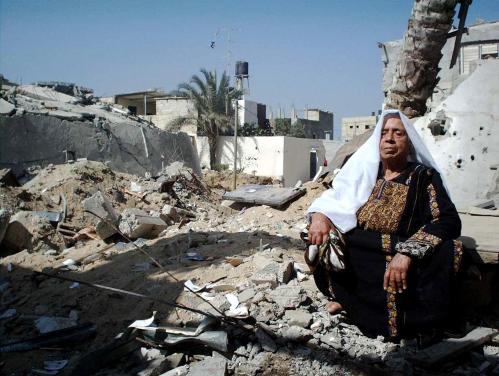 A Gazan Mother, They destroyed everything but not her Pride