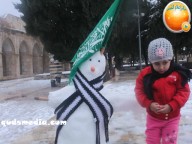 Snow in Palestine - Snow in Jerusalem Photo via QudsMedia - 34