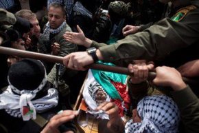 Febr 25 2013 Funeral Arafat Jaradat tortured to death by Israel - Photo by Uriel Sinai 9