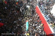 Febr 25 2013 Funeral Arafat Jaradat tortured to death by Israel - Photo by Yotam Ronen - ActiveStills - 2
